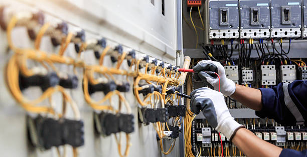 Professional Electrician technician working in Rockport, TX
